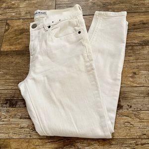 Express White Jeans- Ankle/ Skinny Size 6S
